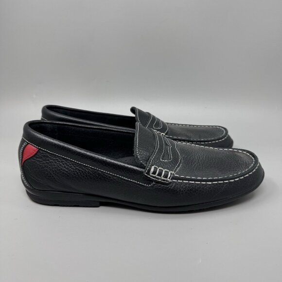 Footjoy Club Penny Loafer Men's 11 M Black Leather Casual Slip On Shoes 79047